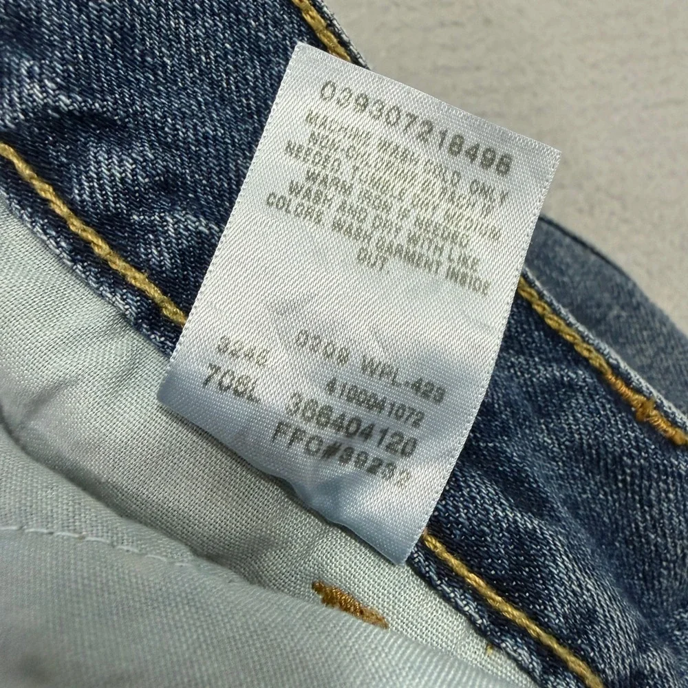 Vintage Levis Jean Shorts Men's 42 Blue 12